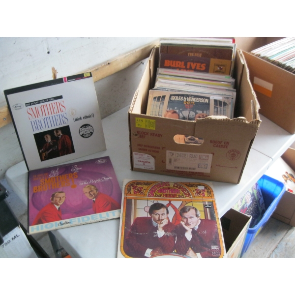 BOX OF MISC. RECORDS