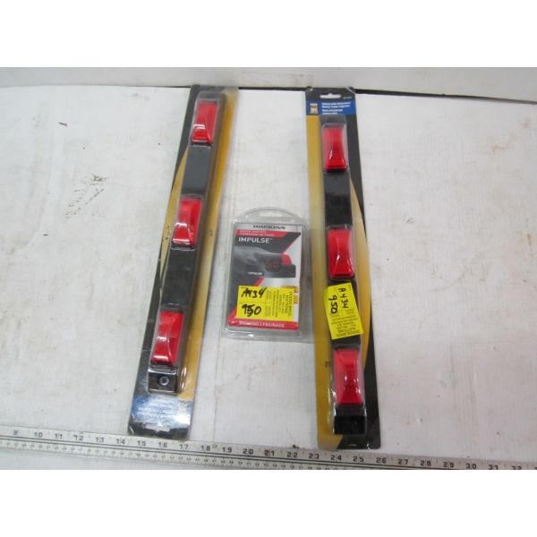 NEW BRAKE CONTROL & 2 NEW MARKER TRAILER LIGHT BARS
