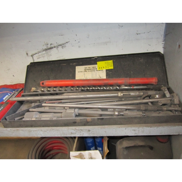 ASST. REAMERS, DRILL BITS, ETC.