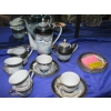 Image 1 : TEA SET JAPAN GEISH LITHOPANE
