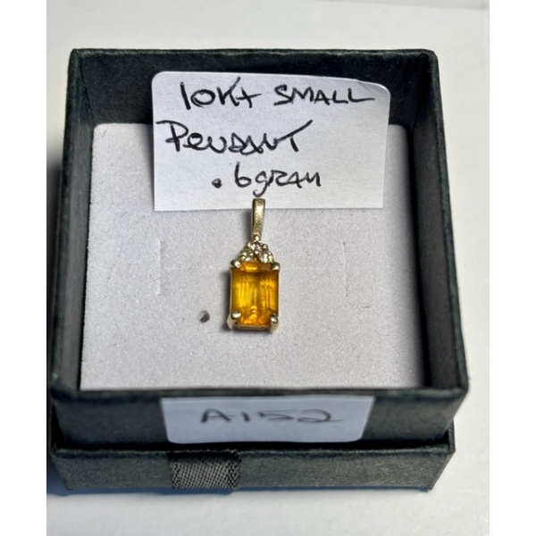 10KT SM. PENDANT .6G