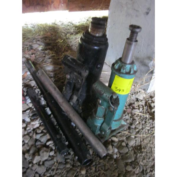 2 HYDRAULIC BOTTLE JACKS