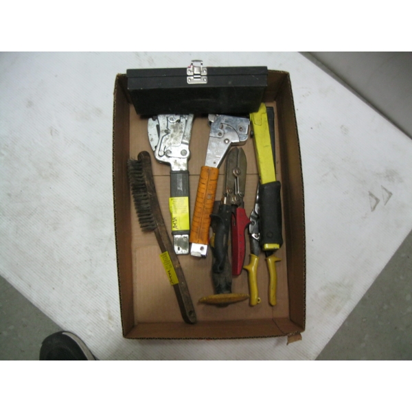 ASST. TOOLS, STAPLERS, ETC.