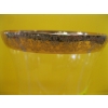 Image 3 : MOSERS 24KT GOLD RIM CRYSTAL VASE