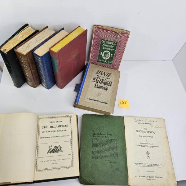 VINTAGE BOOKS - INCL. DRAGON OF FORTUNE & QUEST FOR PARADISE