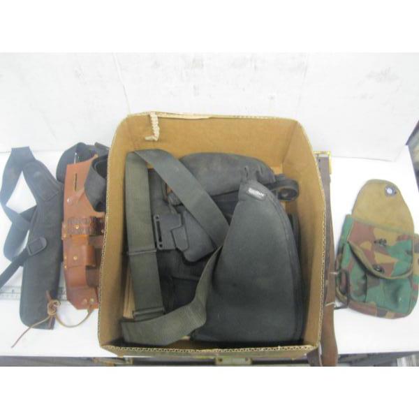 MISC. HOLSTERS, BAGS, KNIFE HOLDERS, ETC.