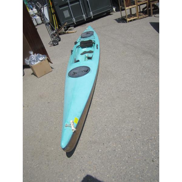 SEDA 16'4" BLUE FIBERGLASS BOTTOM KAYAK