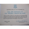 Image 3 : 1978 COIN SET OF THE BRITISH VIRGIN ISLANDS - $1 COIN IS STERLING SILVER