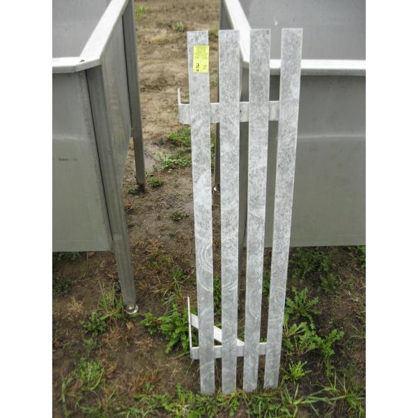 WALL MOUNT ALUMINUM SHELF UNIT - 48"