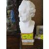 Image 1 : MARBLE BASE ALABASTER HEAD BY JOHAN WOLFGANG VON GUTH