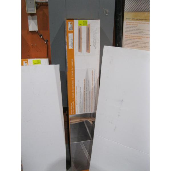 SCHLUTER-KERDI-LINE CHANNEL BODY FOR SHOWER DRAIN - 100CM CENTER DRAIN