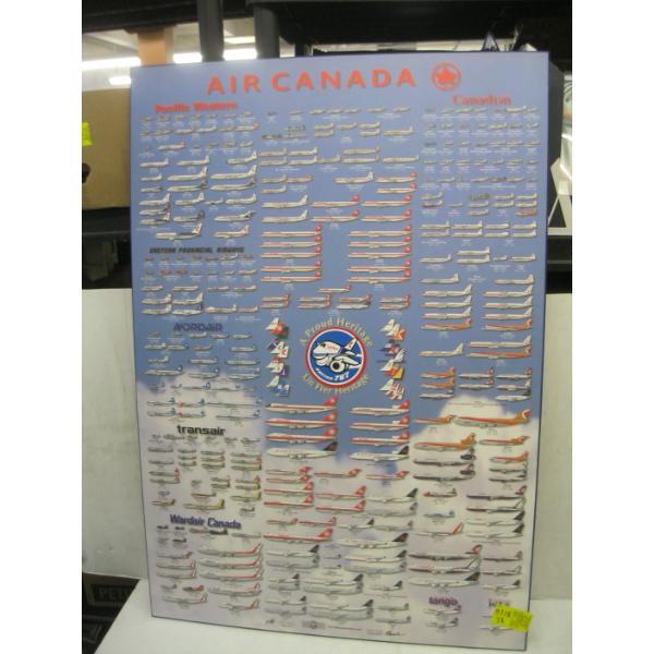 AIR CANADA POSTERBOARD