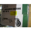 Image 1 : 1 SET OF 4 - 5" THREADED CASTORS