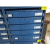 Image 1 : 5 DRAWER CABINET UNIT W/DRAWERS & CONTENTS - RIVETS, GREASE NIPPLES, BRASS FITTINGS, ETC.