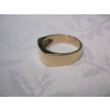 Image 4 : 14KT RING W/SMALL RED STONE, 5G, SZ 8