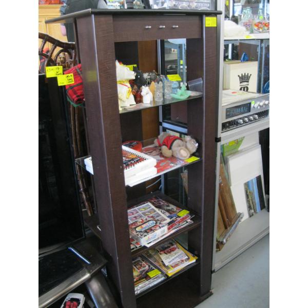 GLASS DISPLAY SHELF UNIT