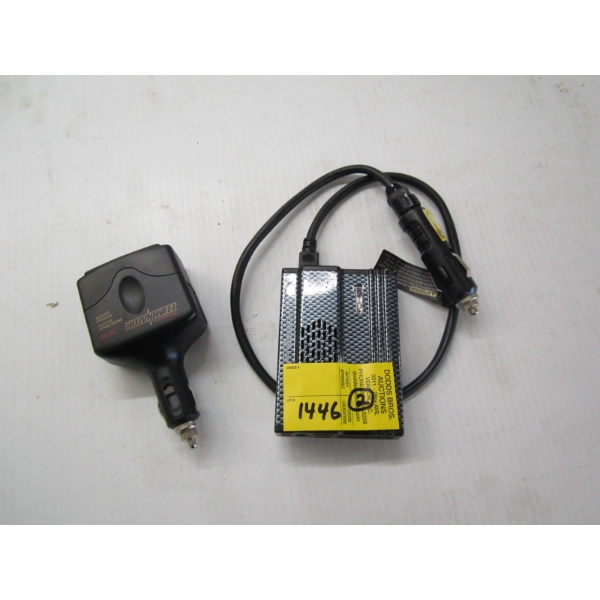 POWERBRIGHT MODEL XR175 & MOTOMASTER ELIMINATOR 75W INVERTER