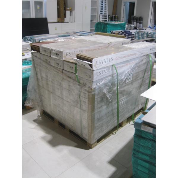 38 BOXES OF ESTATES 12MM LAMINATE FLOORING