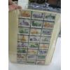 Image 4 : 80 YEAR OLD STAMP ALBUM - POOR SHAPE, APPROX 1800 STAMPS & A TRAVELER'S STAMP ALBUM