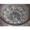 Image 5 : ANTIQUE WOODEN CARVED CLOCK