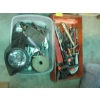Image 1 : 2 BOXES OF MISC. VISE GRIPS, HAMMERS, CLAMPS, ETC.