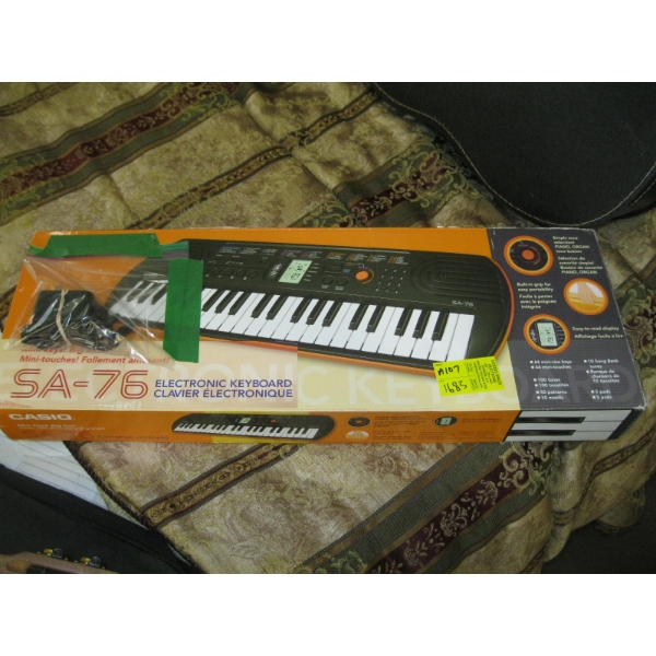 CASIO ELECTRIC KEYBOARD