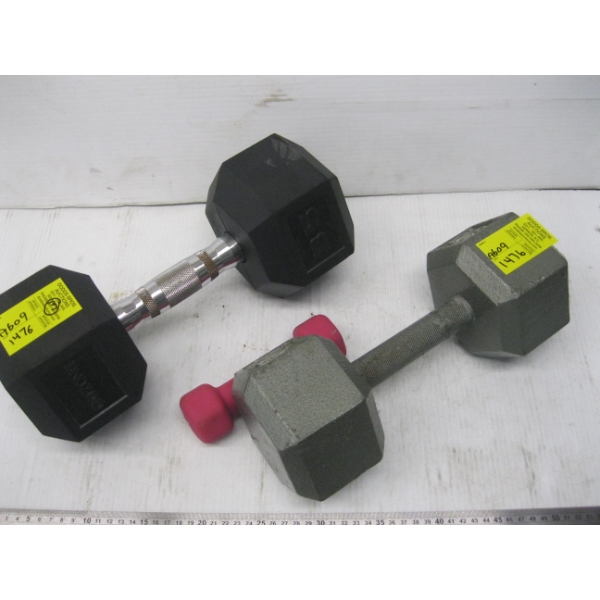 3 DUMBBELLS
