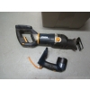 Image 2 : PLASTIC BIN W/MISC. SAWZALL, HEAT GUN, CORDLESS TOOLS BUT NO BATTERY, SHARK VAC, ETC.