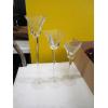 Image 3 : MISC. TALL RED CANDLEHOLDER/WINEGLASSES
