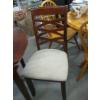 Image 3 : SM. DROPLEAF DINETTE TABLE W/2 UPHOLSTERED CHAIRS