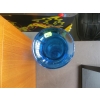 Image 2 : LG. BLENKO VINTAGE BLUE GLASS VASE