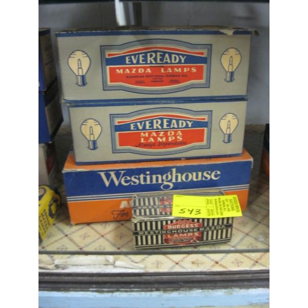 AUTO LAMPS - WESTINGHOUSE, EVERREADY, ETC.