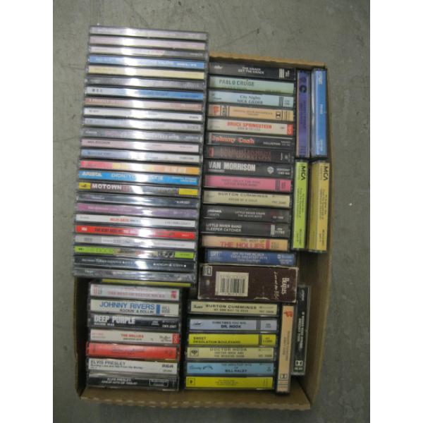 CASSETTE TAPES & CDs