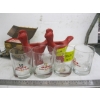 Image 3 : 2 MUSIC BOXES & GLASSES & 2 AVON CHICKENS