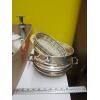 Image 3 : 2 BOXES OF MISC. GLASSWARE, SILVERPLATE, CANDLEHOLDERS, DISHES, ETC.