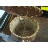 Image 2 : SM. BIRCH BARK BASKET W/LID, SIGNED