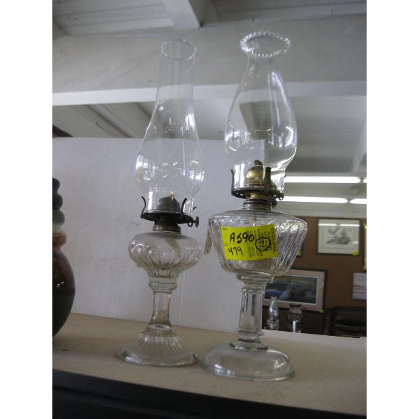 2 OIL LANTERNS