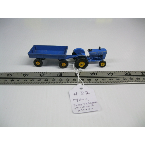 MATCHBOX FORD TRACTOR & TRAILER
