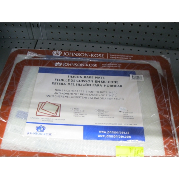 10 SILICONE BAKING MATS