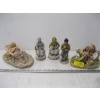 Image 1 : 5 CERAMIC FIGURINES