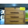 Image 1 : SM. 3 DRAWER WOOD CHEST