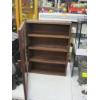 Image 2 : SM. WOODEN GLASS DOOR SHELF UNIT