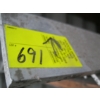 Image 5 : 2 SHELVES OF MISC. ALUMINUM, ANGLE IRON, TUBING, ETC.