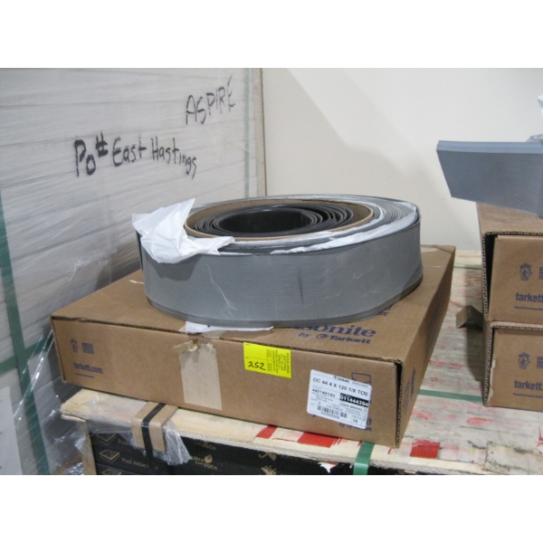 NEW BOX & PARTIAL ROLLS OF 4" COVE MOLDING