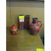 Image 1 : 4 WEST GERMAN POTTERY MCM VASES BY MAREI