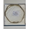 Image 1 : 2 SILVER BANGLES, STAMPED .925