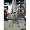 Image 1 : PATIO TABLE W/COORS LIGHT UMBRELLA
