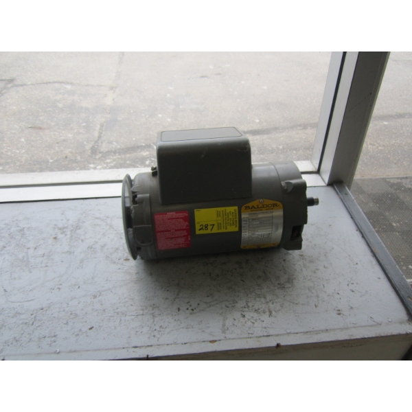 BALDOR INDUSTRIAL MOTOR, 1.5HP, SINGLE  PHASE