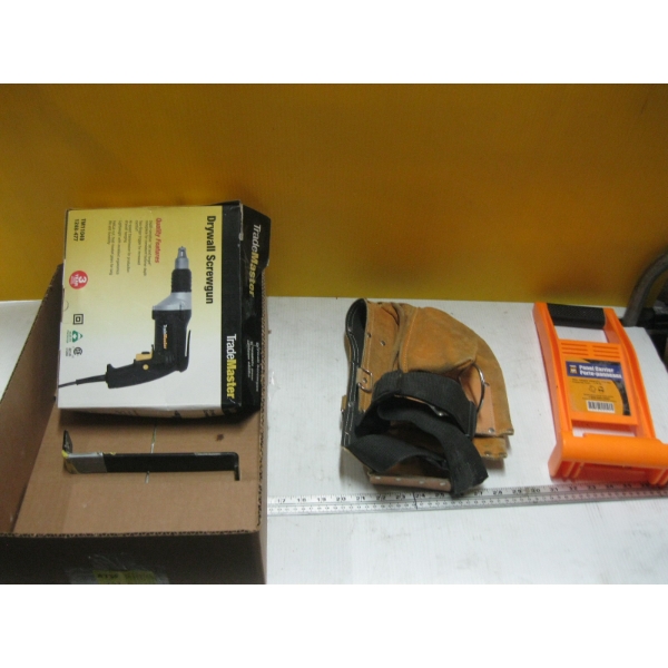 DRILL, PANEL CARRIER, TOOLBELT, ETC.