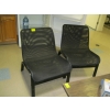 Image 1 : PAIR OF BLACK CHAIRS